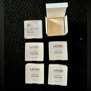 Lather Exfoliating Body Soap 🧼 Oatmeal Softening